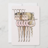 Jump & Tumble Gymnastics 5th Birthday Party 招待状 (裏面)