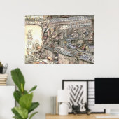 Jumper Cables and Dwarfs - Poster ポスター (ホームオフィス)