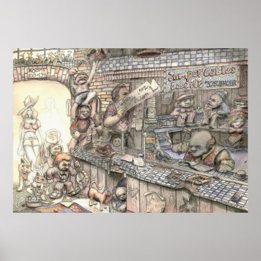 Jumper Cables and Dwarfs - Poster ポスター (正面)