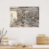 Jumper Cables and Dwarfs - Poster ポスター (キッチン)