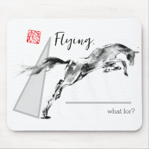 Jumping Horse mouse pad マウスパッド