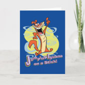 Jumping Igauna on a Stick!™ カード (正面)