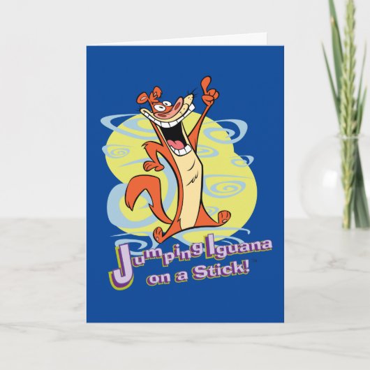 Jumping Igauna on a Stick!™ カード (正面)