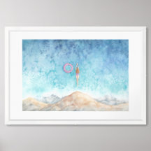 Jumping Into The Sea From A Cliff