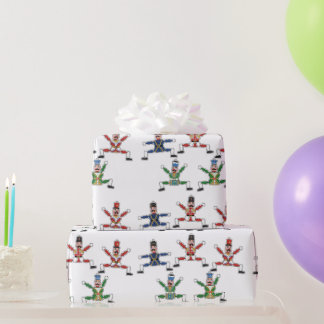 jumping jack toys art illustrations ラッピングペーパー