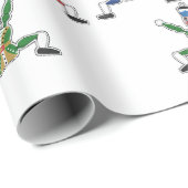 jumping jack toys art illustrations ラッピングペーパー (ロールコーナー)