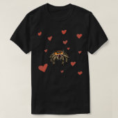 Jumping Spider Love Tシャツ (デザイン正面)