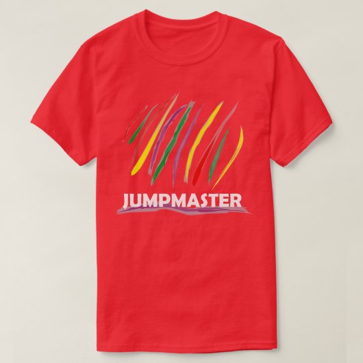 Jumpmasterゲームおもしろいギフト Tシャツ (デザイン正面)