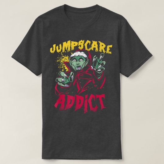 Jumpscare怖いホラー映画中毒 – Halloween 5 Tシャツ (デザイン正面)