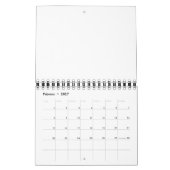  Jumpscare Addict  カレンダー (2月 2027)