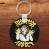  Jumpscare Addict  キーホルダー (正面)