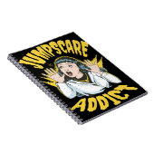  Jumpscare Addict  ノートブック (右側)