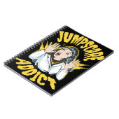  Jumpscare Addict  ノートブック (左側)