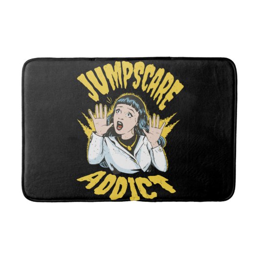 Jumpscare Addict バスマット (正面)