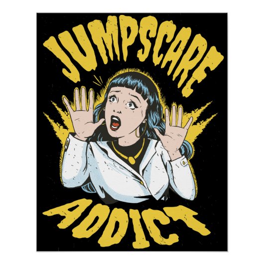Jumpscare Addict ポスター (正面)
