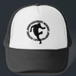 Jumpstyleの黒[透明な] キャップ<br><div class="desc">帽子のテンプレート</div>