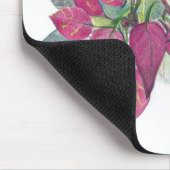 Juncoダークアイドウォーターカラーアート マウスパッド (コーナー)