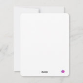 Junction Card No 1 Apostenaut,熟考する シーズンカード (裏面)