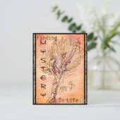 Junction Card No 3:人生の謎を探す ポストカード (スタンド正面)