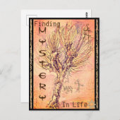 Junction Card No 3:人生の謎を探す ポストカード (正面/裏面)