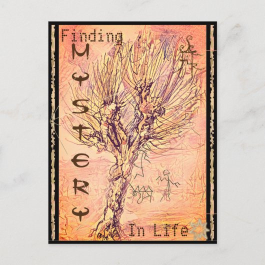 Junction Card No 3:人生の謎を探す ポストカード (正面)