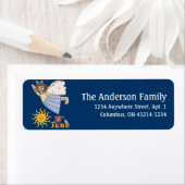 June Angel of the Month差出人住所ラベル ラベル (インサイチュ)