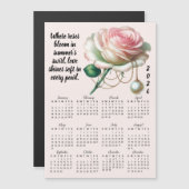 June Birth Flower & Stone Calendar (正面/裏面)