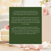 June Birth Month Flowers June Happy Birthday カード