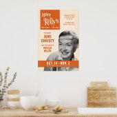 June Christy jazz poster - Mister Kelly's ポスター (キッチン)