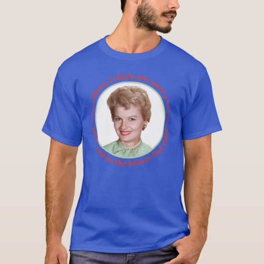 June Cleaver Hard Onhe Beaver Leave Ito Beaver Tシャツ (正面)