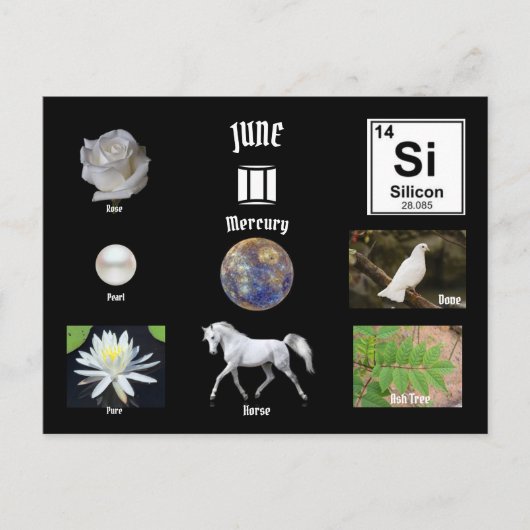 June Postcard ポストカード (正面)