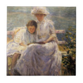 June Sunlight (by Joseph DeCamp) タイル (正面)