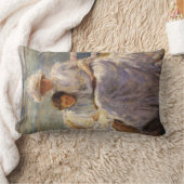 June Sunlight (by Joseph DeCamp) ランバークッション (ブランケット)