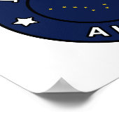 Juneau Alaska ポスター (角)