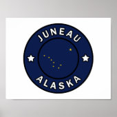 Juneau Alaska ポスター (正面)