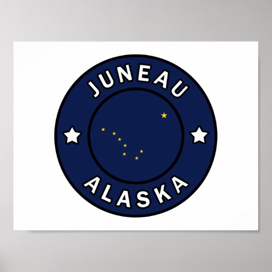 Juneau Alaska ポスター (正面)