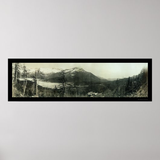 Juneau Alaska Region写真1908 ポスター (正面)