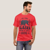 Juneau Alaska Shirt Bear The Final Frontier Family Tシャツ (正面フル)