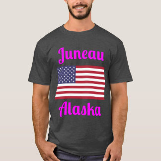 Juneau Alaska Stylish Prints Tシャツ