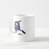 Juneau coffee mug  コーヒーマグカップ (正面左)