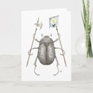 Junebugの騎士ブランクの挨拶状 カード