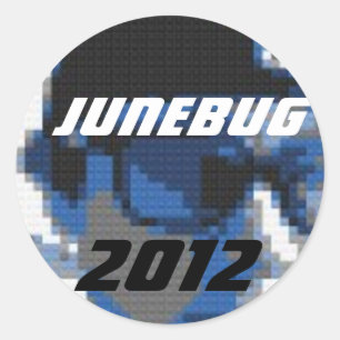 JUNEBUG 2012のステッカー ラウンドシール