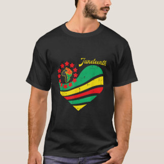 Junenth He Africa Fist June 19Th 1865 Tシャツ
