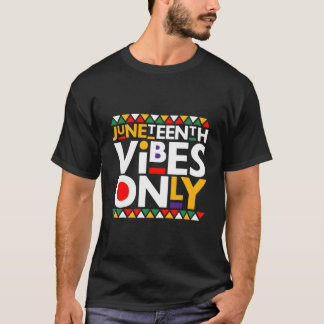 Junenth S Only 1865 African American Tシャツ