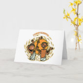 Juneteenth カード (黄色い花)