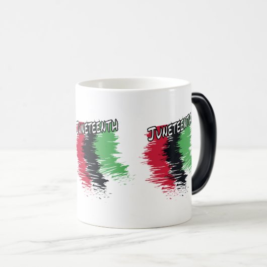 Juneteenth モーフィングマグカップ (正面右)