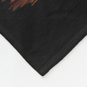 Juneteenth Black Man Reading Books  フリースブランケット (角)