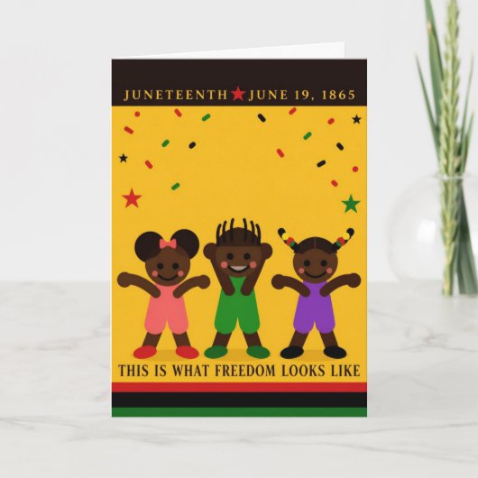 Juneteenth Card シーズンカード (正面)
