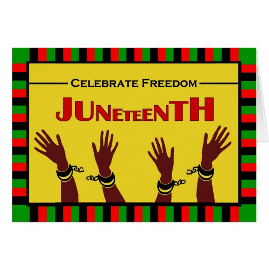 Juneteenth, Celebrate Freedom, Shackles Broken (正面横)