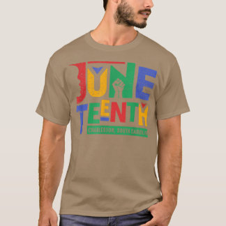 Juneteenth Charleston South Carolina Black History Tシャツ